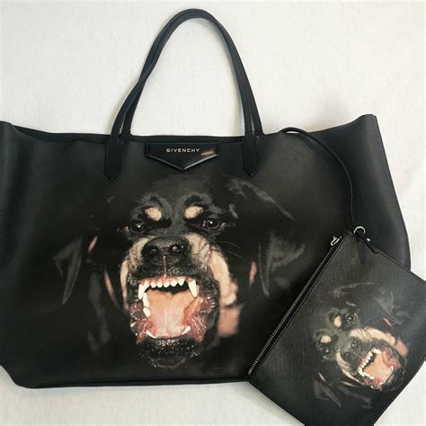 givenchy clutch bag rottweiler|Givenchy bag.